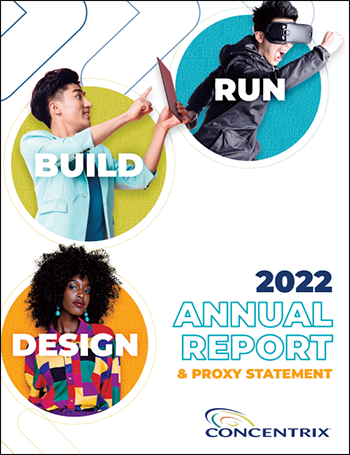 Concentrix 2022 Annual Report cover 